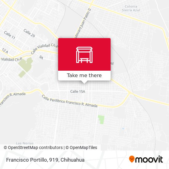 Francisco Portillo, 919 map