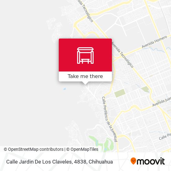 Calle Jardin De Los Claveles, 4838 map