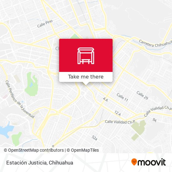 Estación Justicia map