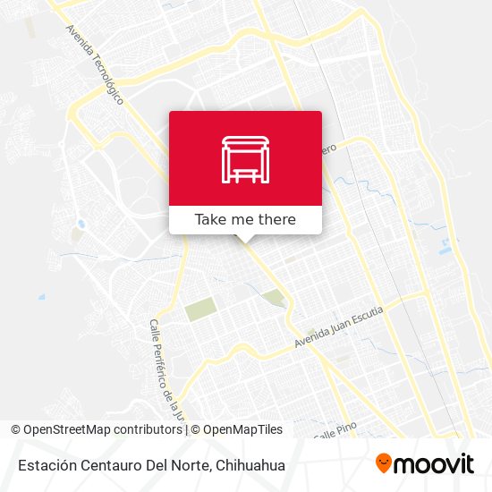 Mapa de Estación Centauro Del Norte