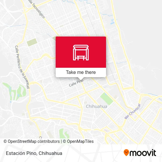 Mapa de Estación Pino