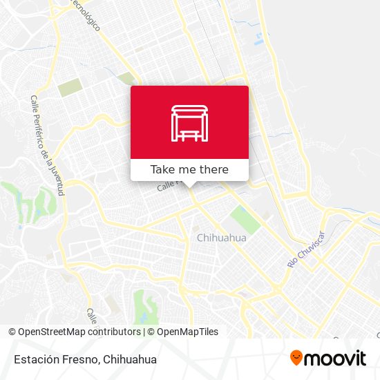 Mapa de Estación Fresno
