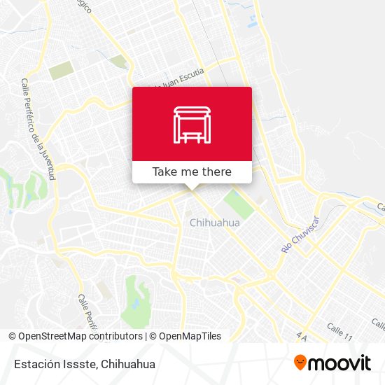 Estación Issste map