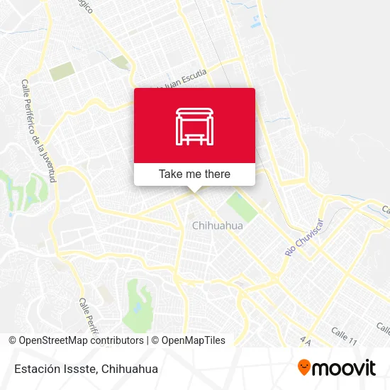 Mapa de Estación Issste