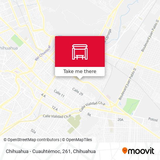 Mapa de Chihuahua - Cuauhtémoc, 261