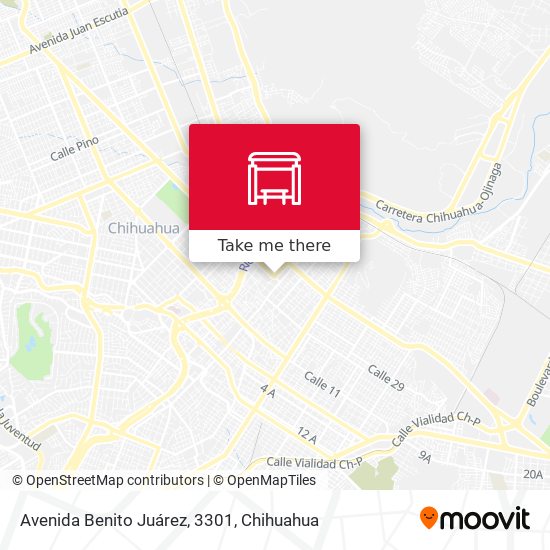 Avenida Benito Juárez, 3301 map