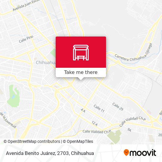 Avenida Benito Juárez, 2703 map