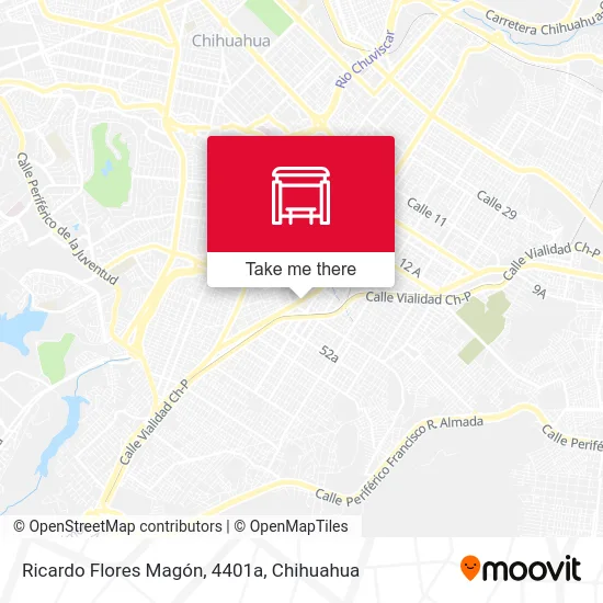 Ricardo Flores Magón, 4401a map