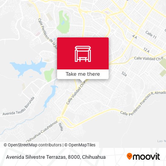 Avenida Silvestre Terrazas, 8000 map