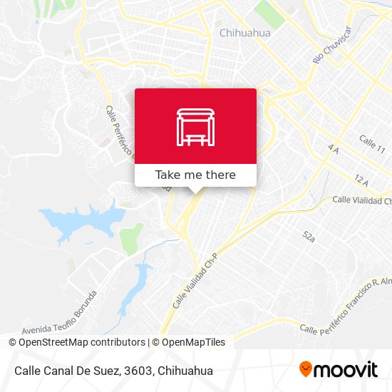 Calle Canal De Suez, 3603 map
