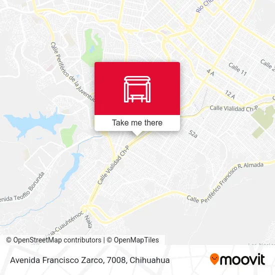 Mapa de Avenida Francisco Zarco, 7008