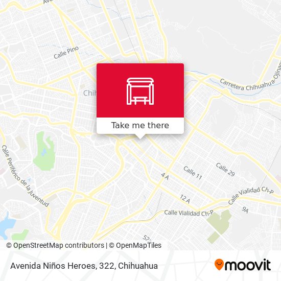 Avenida Niños Heroes, 322 map