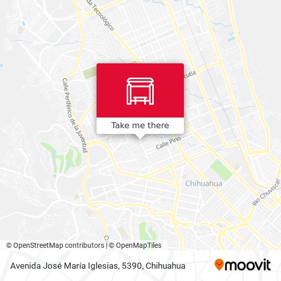 Avenida José María Iglesias, 5390 map