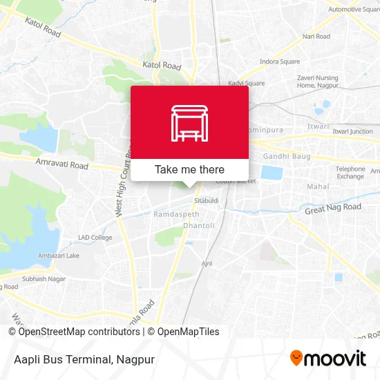 Aapli Bus Terminal map