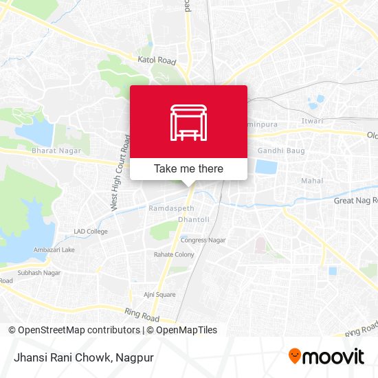 Jhansi Rani Chowk map