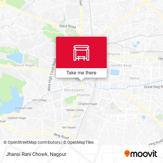 Jhansi Rani Chowk map