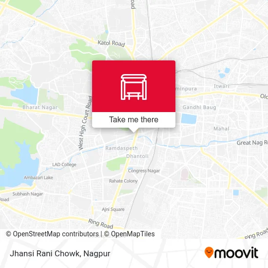 Jhansi Rani Chowk map