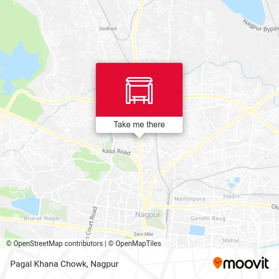 Pagal Khana Chowk map