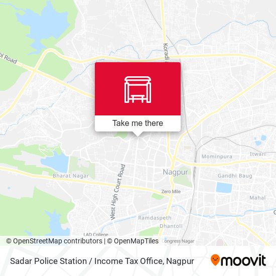 Sadar Police Station / Income Tax Office map