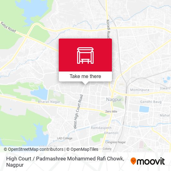 High Court / Padmashree Mohammed Rafi Chowk map