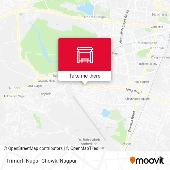 Trimurti Nagar Chowk map