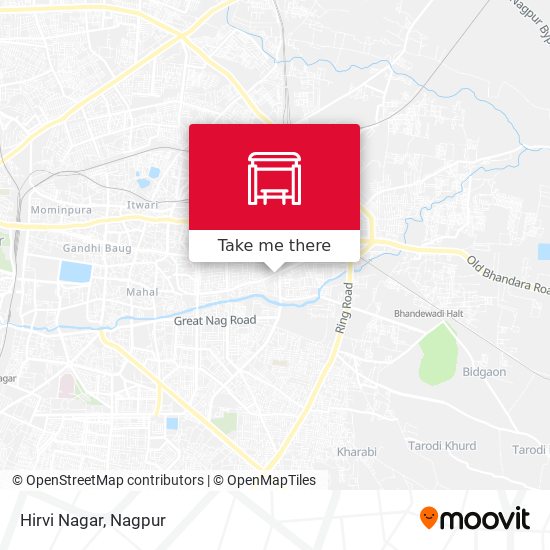 Hirvi Nagar map