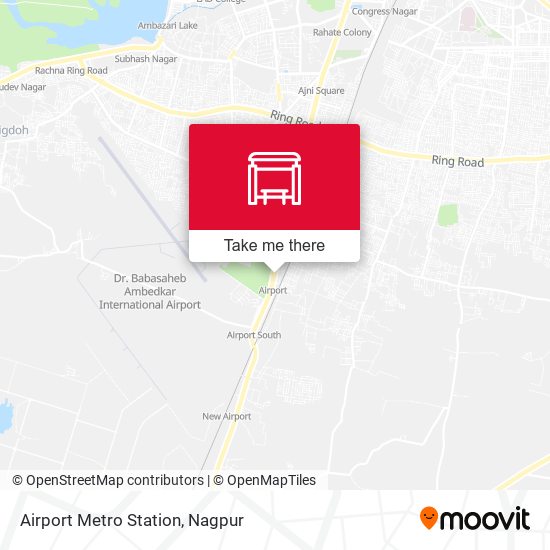 Airport Metro Station map