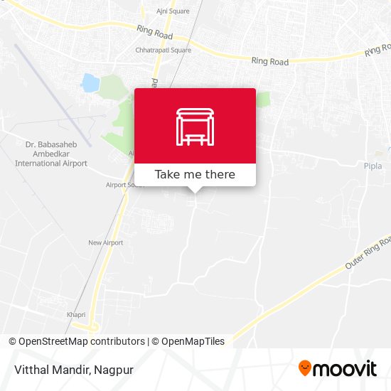 Vitthal Mandir map