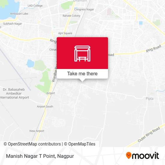 Manish Nagar T Point map