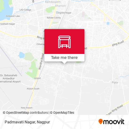 Padmavati Nagar map