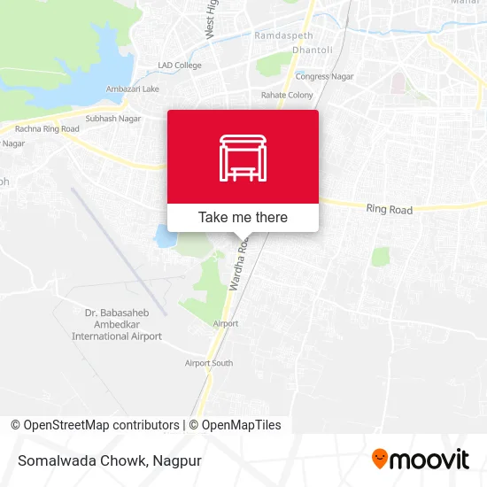 Somalwada Chowk map