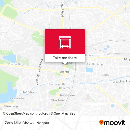 Zero Mile Chowk map