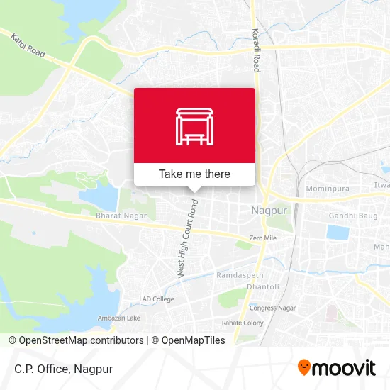 C.P.Office map