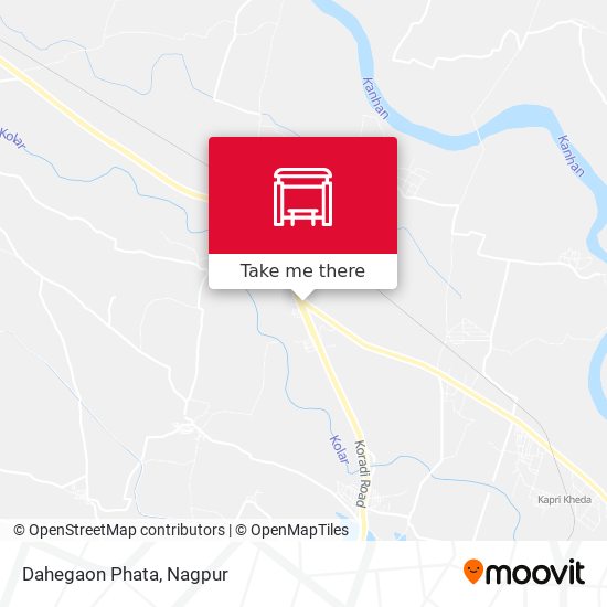 Dahegaon Phata map