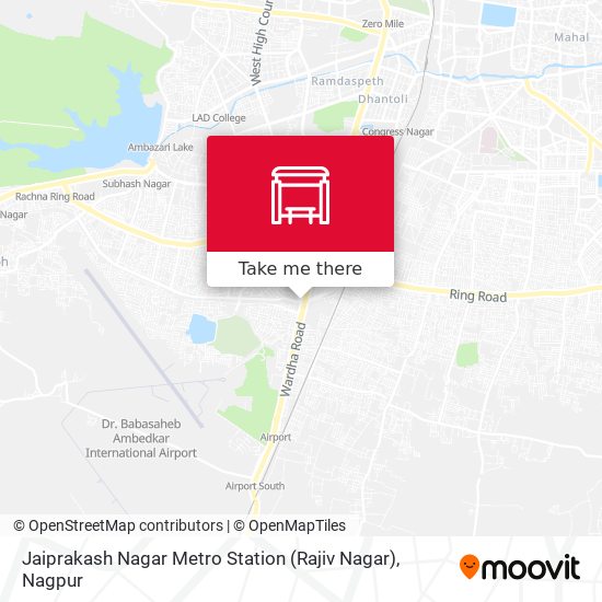Jaiprakash Nagar Metro Station (Rajiv Nagar) map