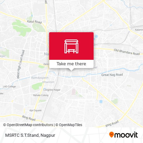 MSRTC S.T.Stand map