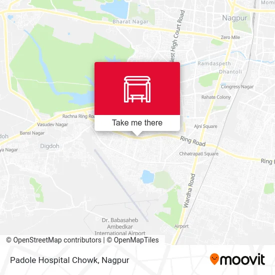Padole Hospital Chowk map