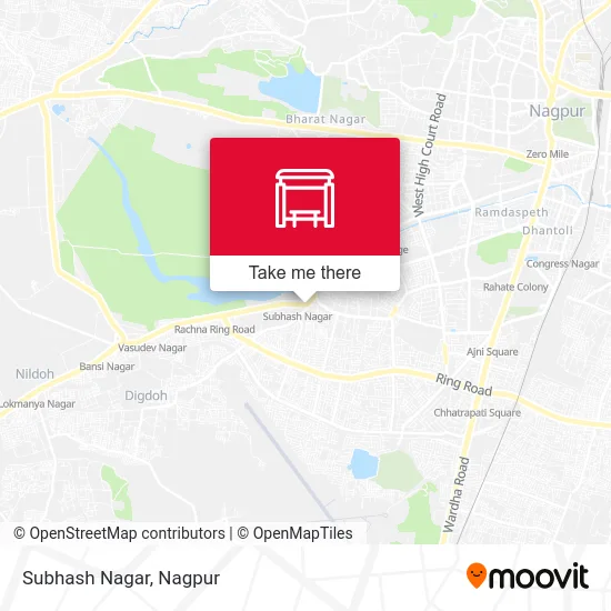 Subhash Nagar map