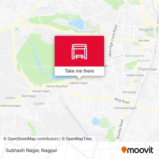 Subhash Nagar map