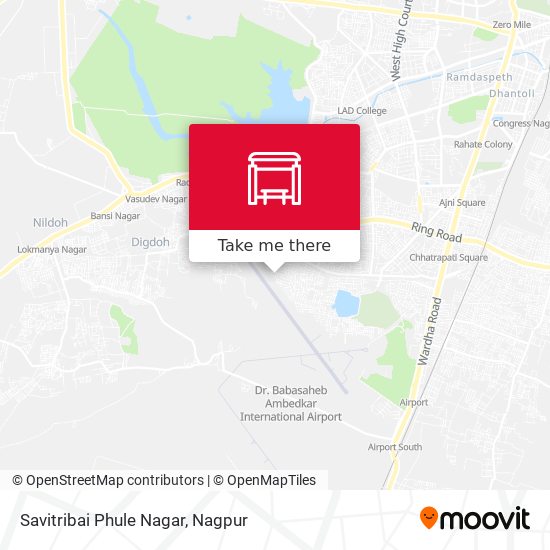 Savitribai Phule Nagar map