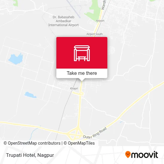 Trupati Hotel map