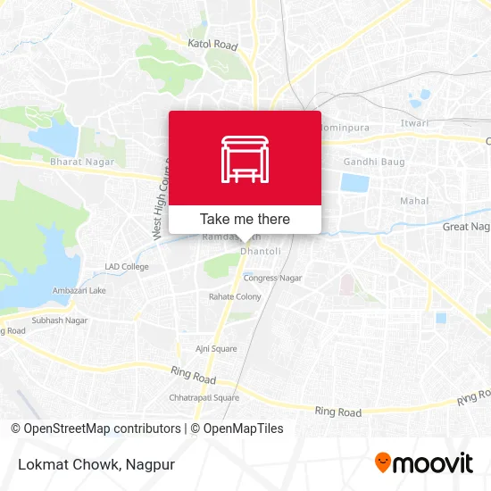 Lokmat Chowk map