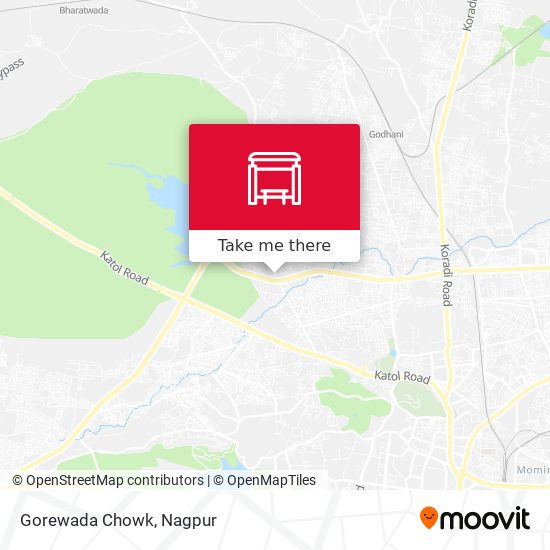 Gorewada Chowk map