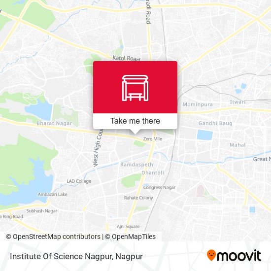 Institute Of Science Nagpur map