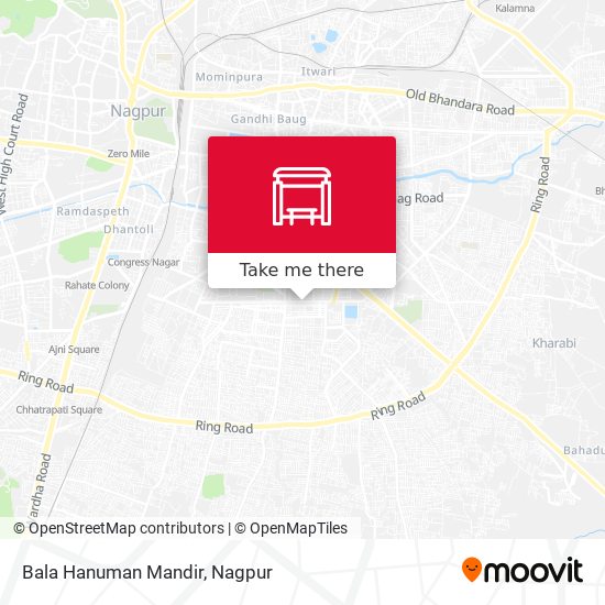 Bala Hanuman Mandir map