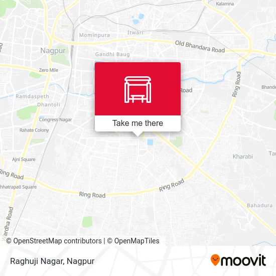 Raghuji Nagar map