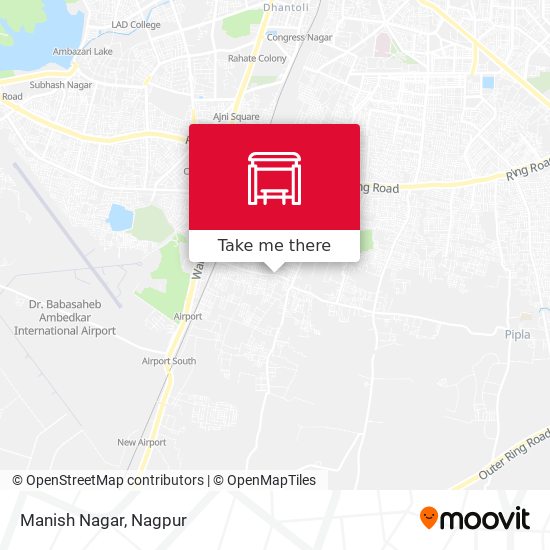 Manish Nagar map