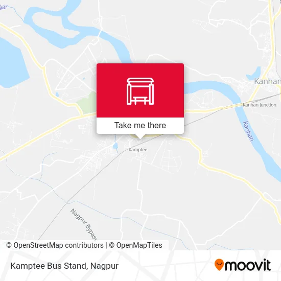 Kamptee Bus Stand map
