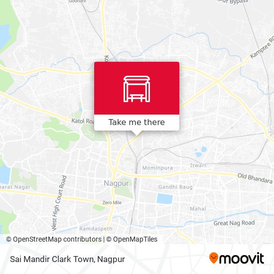 Sai Mandir Clark Town map