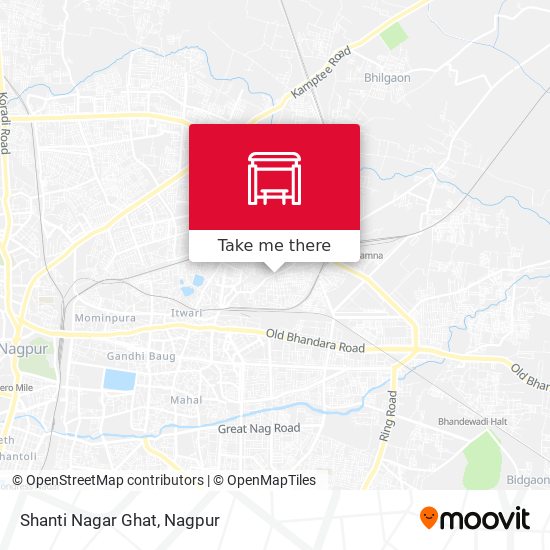 Shanti Nagar Ghat map